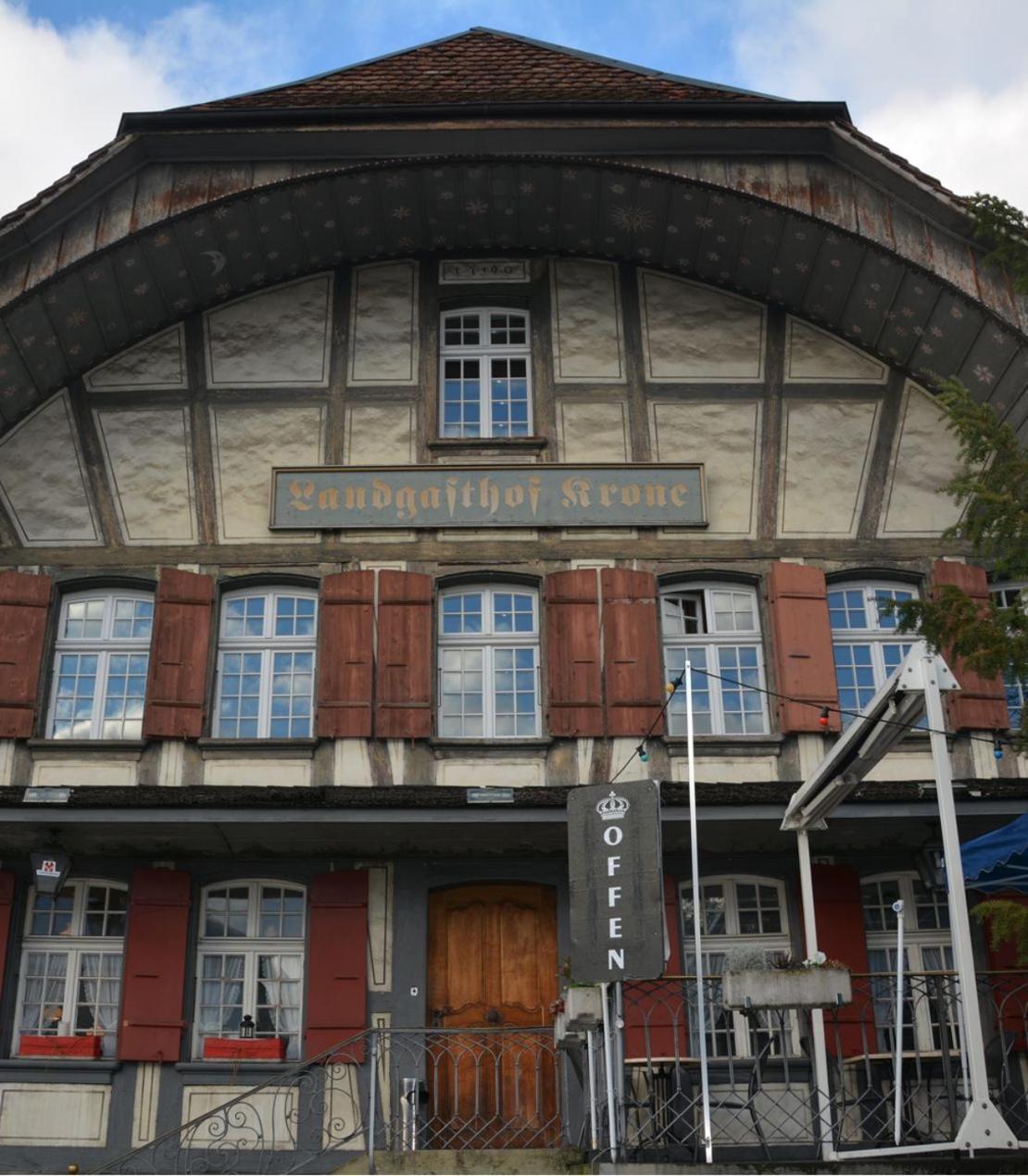 Landgasthof Krone Uetendorf Exterior foto